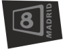 Logotipo de 8Madrid entre Marzo/2006 y Septiembre/2012