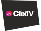 Logotipo de Clix TV