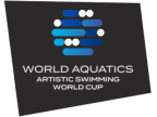 Logotipo de Copa del Mundo Natación Artística 2026