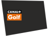 Logotipo de Canal+ Golf entre Diciembre/2015 y Julio/2016