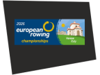 Logotipo de Cto. Europa Remo 2026