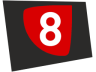 Logotipo de La 8 entre Septiembre/2011 y ...
