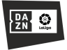 Logotipo de Dazn LaLiga entre Agosto/2022 y Julio/2023
