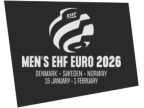 Logotipo de EHF Euro 2026 DIN/SUE/NOR