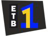Logotipo de ETB 1 entre Septiembre/1994 y Septiembre/2000