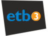 Logotipo de ETB 3 entre Octubre/2008 y Septiembre/2010
