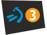 Logotipo de ETB 3 entre Septiembre/2010 y Septiembre/2015