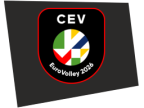 Logotipo de Europeo de Voleibol 2026