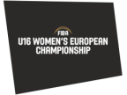 Logotipo de FIBA Eurobasket Sub16 Femenino 2026