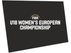 Logotipo de FIBA Eurobasket Sub18 Femenino 2024