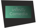 Logotipo de Infinity Comedia