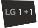 Logotipo de LG 1 +1