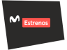 Logotipo de Movistar Estrenos entre Agosto/2016 y Enero/2022