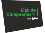 Logotipo de Liga de Campeones 11 por M+