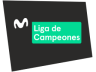 Logotipo de Movistar Liga de Campeones entre Agosto/2018 y Enero/2022