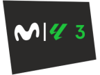 Logotipo de LaLiga TV 3 por M+