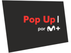Logotipo de Pop Up por M+