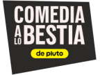 Logotipo de Comedia a lo Bestia de Pluto