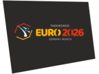 Logotipo de Europeo de Taekwondo 2026