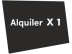 Alquiler X Alquiler X
