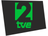 Logotipo de La 2 entre Septiembre/2007 y Agosto/2008
