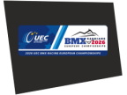 Logotipo de UEC Campeonato de Europa BMX 2026