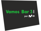 Logotipo de Vamos 3 Bar por M+